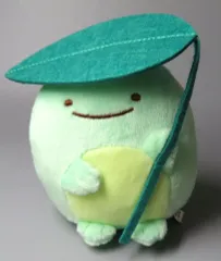 【中古】キーホルダー とかげ(本物) ボールチェーン付きはっぱであまやどりぬいぐるみ 「すみっコぐらし」