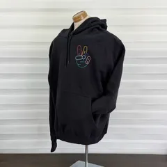 新品タグ付き Adidas Adidas メンズ パーカー HC1789 2XLサイズ OG PEACE SIGN ピースサイン フーディー / 302647