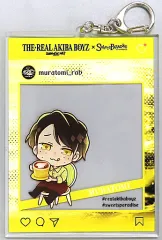 【中古】キーホルダー ムラトミ(RAB(リアルアキバボーイズ)) SNS風アクリルキーホルダー 「『THE REAL AKIBA BOYZ ONEMAN LIVE “THA X”』×スイーツパラダイス」 タピオカ＆クレープショップ上野ABAB店限定