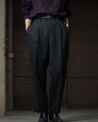 Steven Alan TC ホップサックイン ツープリーツ ドレストラウザーズ