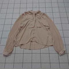 ◇ Θ ザラ ZARA 3564/062/942 ボウタイブラウス ベージュ系 S レディース E  【1511110039914】