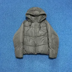 ザラ カーキ ダウン M