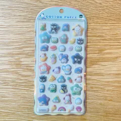コットンパフィーシール  はぴだんぶい　サンリオ　未使用　正規品