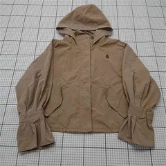 ◇ Θ ローズバッド ROSE BUD フード付きジャケット ベージュ系 レディース Fサイズ E  【1511110043720】