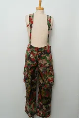 ユーロ ミリタリー 古着 スイス軍 M70 アルペンカモパンツ オーバーオール