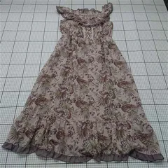 ◇ ⊂ アクシーズファム axes femme 花柄フリルワンピース Mサイズ レディース E  【1511120022333】