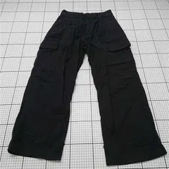 ◇ Θ ウィム WYM WYpt936 カーゴパンツ ブラック系 S メンズ E  【1511120023958】