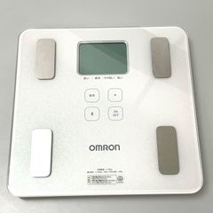 オムロン　体重体組成計　HBF-228T　カラダスキャン 体重体組成計 HBF-228T-SW カラダスキャン シャイニーホワイト