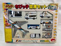 未開封☆ちびっ子空港セット JAS Rainbow777 - メルカリ