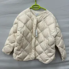 K【未使用・タグ付き】アーバンリサーチドアーズ ライトダウンキルトショートブルゾン アイボリー Ｍサイズ