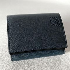 LOEWE スリムコンパクトウォレット オニキスブルー - メルカリ