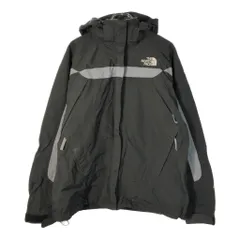 00年代 THE NORTH FACE ノースフェイス HYVENT マウンテンパーカー アウトドア ブラック(レディース XL)中古 古着 X2117