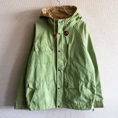 【美品】Sierra Designs 【USA製 60/40クロス マウンテンパーカー】 M グリーン ジャケット シエラデザイン 26010357