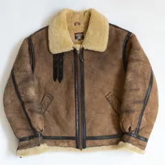 【雰囲気抜群/ビッグサイズ】WIND ARMOR【B-3 ムートンボンバージャケット】3L フライト レザー ジャケット ウインドアーマー 26010363