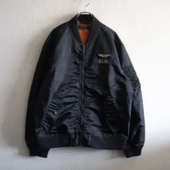 【ビッグサイズ】POLO RALPH LAUREN 【MA-1 フライトジャケット】XL ブラック ミリタリー ラルフローレン 26010323