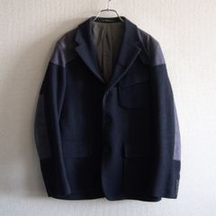 ナイジェルケーボン テーラードジャケット ハリスツイード エルボー