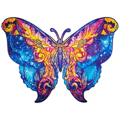 UNIDRAGON 木製ジグソーパズル 「バタフライ」 KS(大きめ)サイズ 306ピース