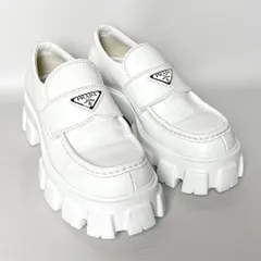 2026年最新】prada ローファー モノリスの人気アイテム - メルカリ