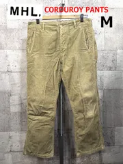 MHL. マーガレットハウエル コーデュロイパンツ M シンチバック MARGARET HOWELのサムネイル