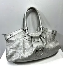 Salvatore Ferragamo｜サルヴァトーレ フェラガモ  ガンチーニ レザーハンドバッグ  ショルダーバッグ トートバッグ 鞄