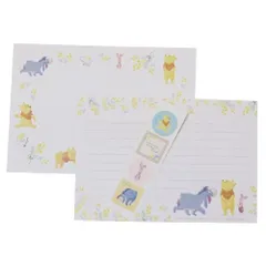 くまのプーさん[レターセット]レター/ミモザ ディズニー
