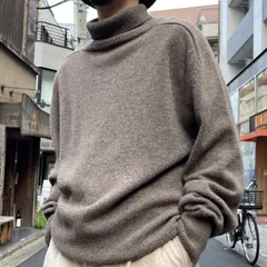 HERILL 21AW Black Sheep Turtleneckブラックシープタートルネックウールニットセーター 8069000111019