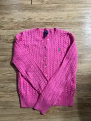 ポロラルフローレン ガールズ ケーブル ニット カーディガン