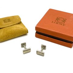 【ヴィンテージ】◇ロエベ◇ コンビ / アナグラム / カフスリンクス LOEWE ヴィンテージ アナグラム カフス カフリンクス ロエベ