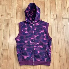 正規品 (希少) BAPE MixLOGO 総柄 フルジップパーカー 蓄光 初期