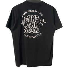 sacai x Gonz ロゴバックプリント&刺繍Tシャツ(carhartt - メルカリ