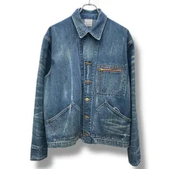 NEW MANUAL #025 LE WORK JACKET Fサイズ インディゴ