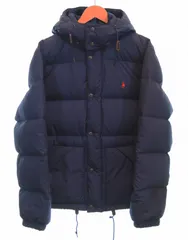 ラルフローレン RalphLauren POLO RALPH LAUREN ポロ ラルフローレン DOWN JACKET ダウンジャケット 650フィルパワー フード付き  ジャケット ネイビー Mサイズ 103MT-3790