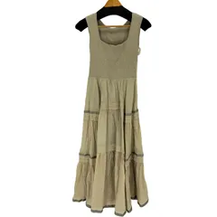 フレイアイディー FRAY I.D 24SS ニットコンビタックティアードワンピ レディース ONE SIZE 