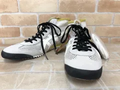 【中古】 タグ・替え紐付 Onitsuka Tiger オニツカタイガー スニーカー MEXICO MID RUNNER DX TH3K4L ホワイト×イエロー US9.5 111445716