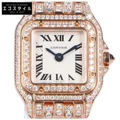 Cartier カルティエ 仕上げ済み HPI01326 750PG パンテール ドゥ カルティエ ミニ フルダイヤ クオーツのサムネイル