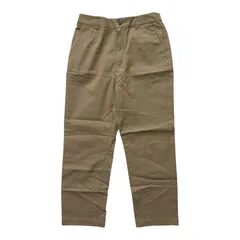  CROCODILE クロコダイル テーパードパンツ ベージュ ストレッチ レディース Lサイズ  【Z1724】 