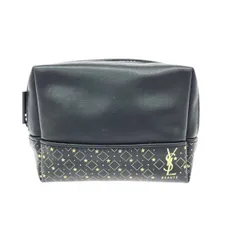 YvesSaintLaurent(YSL) BEAUTE イヴサンローランボーテ ポーチ  ノベルティ/YSLロゴ/PVC    ブラック レディース / 240001182609