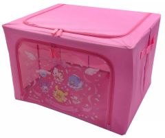 【中古】雑貨 サンリオキャラクターズ ふんわりリボンエンジェル窓付き収納ボックス 「サンリオキャラクターズ」