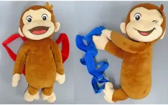 【中古】バッグ 全2種セット プレミアムウキウキぬいぐるみリュック 「おさるのジョージ」
