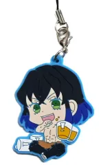 【中古】雑貨 嘴平伊之助 オリジナルラバーストラップ 「鬼滅の刃」 アサヒ飲料×鬼滅の刃キャンペーン レシート撮影応募抽選特典