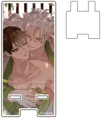 【中古】スマホ・モバイルスタンド(アクリル) 01.狛＆伊月(公式イラスト) スマキャラスタンド 「月はみちかけケモノの恋」