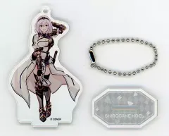 【中古】雑貨 白銀ノエル アクリルスタンドキーホルダー フェスティバルver. 「バーチャルYouTuber ホロライブ ヴァイスシュヴァルツ＆Reバース presents ホロライブプロダクションフェスティバル」