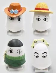 【中古】トレーディングフィギュア 全4種セット 「ONE PIECE 宴だ!あつまれ!メジェドさん」