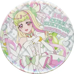 【中古】バッジ・ピンズ キュアズキューン バースデー缶バッジ 「キミとアイドルプリキュア♪」