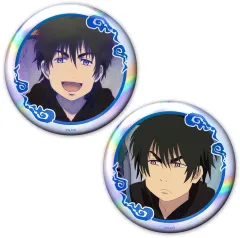 【中古】バッジ・ビンズ モグラ(百暗桃弓木) vol.1 ホログラム缶バッジ2個セット 「出禁のモグラ」