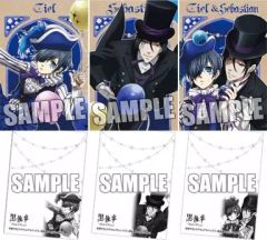 [중고] 노트 메모장 시엘 & 세바스찬 미니 메모 3권 세트 [흑집사 Book of Circus]