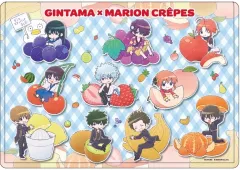 【中古】文房具その他 09.集合デザイン フルーツver.(グラフアートイラスト) キャラクリアケース 「銀魂」