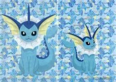 新品未開封 ポケモン シャワーズ イーブイ ブイズ A4 クリアファイル