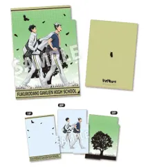 【中古】クリアファイル 梟谷(登校) 3ポケットクリアファイル 「ハイキュー!! セカンドシーズン」