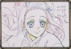 【中古】ポストカード 竈門禰豆子 ポストカード 「劇場版 鬼滅の刃 無限列車編×ufotable DINING 第3期」 お楽しみくじ Wチャンス賞 おすそ分け景品